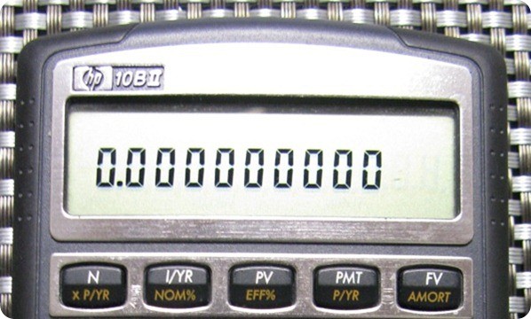 HP calculator museum: HP 10BII Business Calculator
