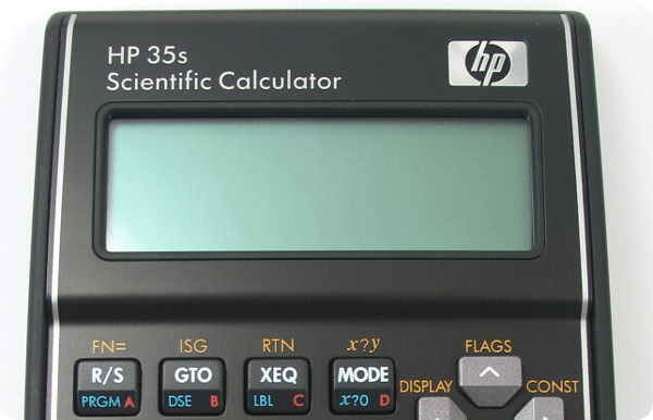 HP calculator museum: HP35s Scientific Calculator, 2003